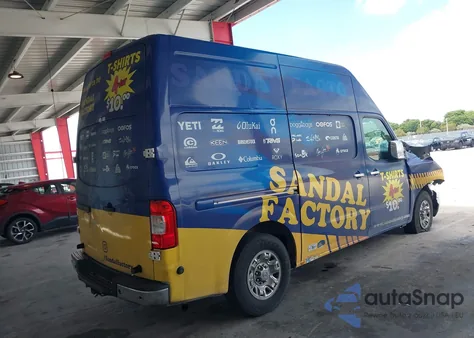 2019 Nissan Nv Cargo Nv3500 Hd Sl V8 из США, поврежденный, VIN 1N6AF0LYXKN803311